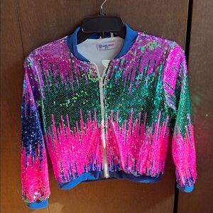 Colorful Sequin Jacket
